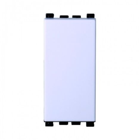 ETTROIT falso polo copritasto colore bianco compatibile Vimar Arke (set 2 pz) - VA0100B