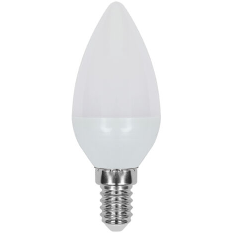 Pack X5 Bombilla LEDECO Silver Electronics Esférica 5W E14 4000K Luz Blanco Neutro 91041650