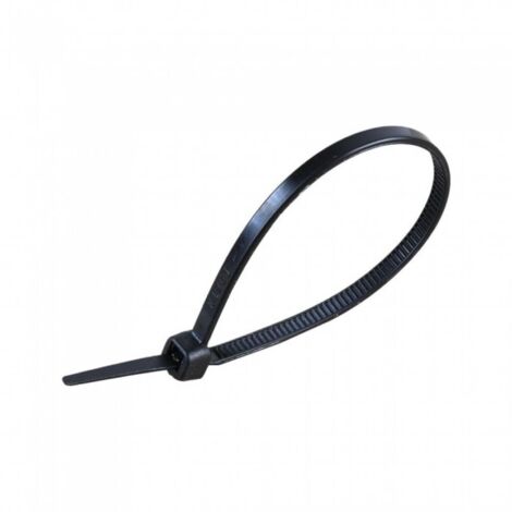 V-tac 100 fascette per cavi 2,5x200mm in nylon colore nero 11164