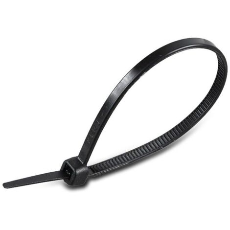 V-tac 100 fascette per cavi 3,5x150mm in nylon colore nero 11166