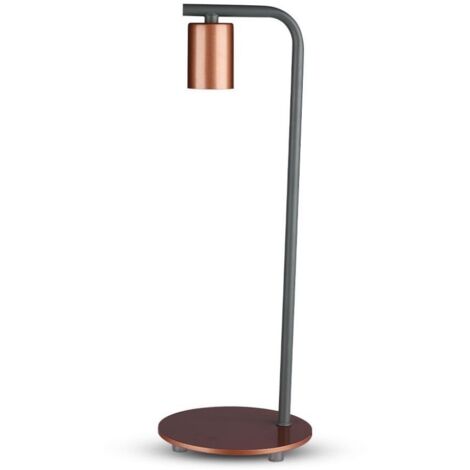 V-TAC Lampada LED da Tavolo con Attacco E27 e Finiture in Bronzo