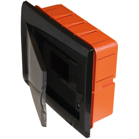 CENTRALINO DA INCASSO 8P NERO 255X215X80MM IP40 (1/3)