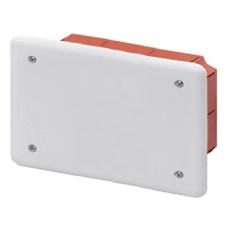 Cassetta di derivazione da incasso muro 161x130x70 con coperchio e viti IP40 FAEG - FG10213