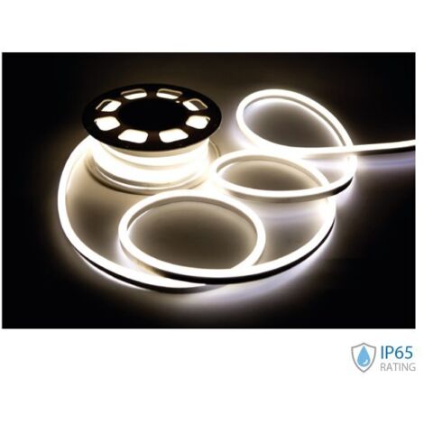 V-TAC Striscia LED 5m 24V 4000K - 8W/m, 120 LED/m, Bianco Naturale, IP20 - Foto 2