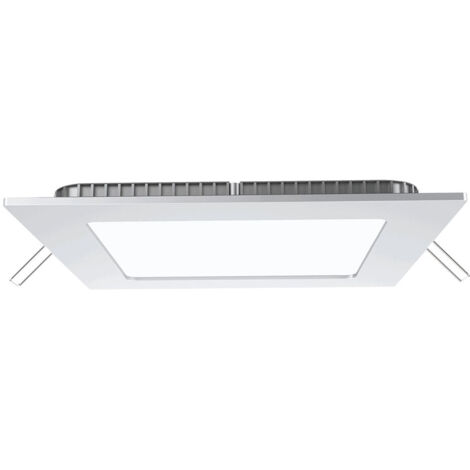 pannello led slim faretto incasso quadrato bianco freddo 3 watt G