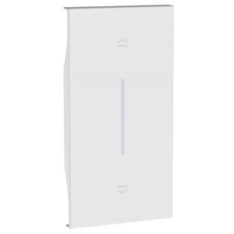 Comando Tapparelle Fontini Neo Evo - Colore Bianco Lucido, Per Canaline Fino A 10 Mm, Scatole 67 Mm, Made In Spain