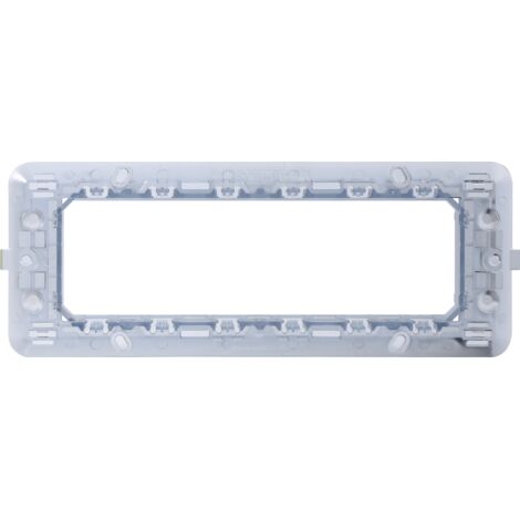 Ettroit Serie Solar Supporto 506 6 Posti Compatibile Bticino Matix MT0206