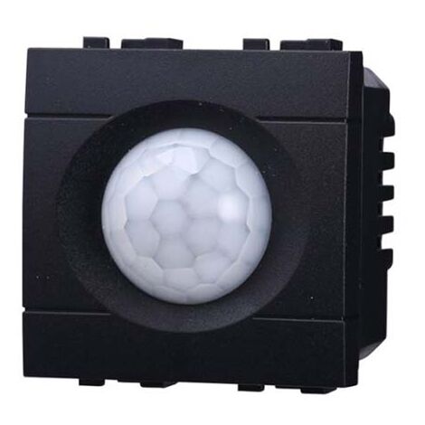 Sensore di movimento infrarossi PIR compatibile Bticino Livinglight colore nero (1/3)