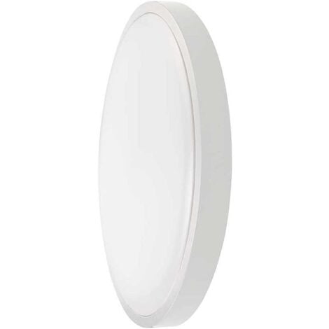 V Tac Vt W Rd Plafoniera Led W Rotonda Bianca K Colore Bianco Da Soffitto Parete Ip