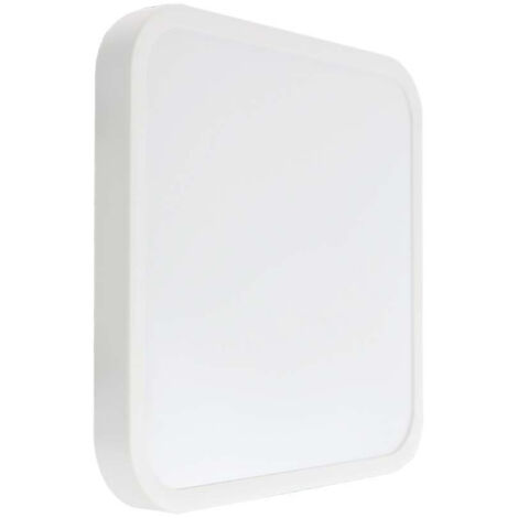 V-TAC Plafoniera LED Quadrata 24W Cornice Bianco Bianco Naturale IP44