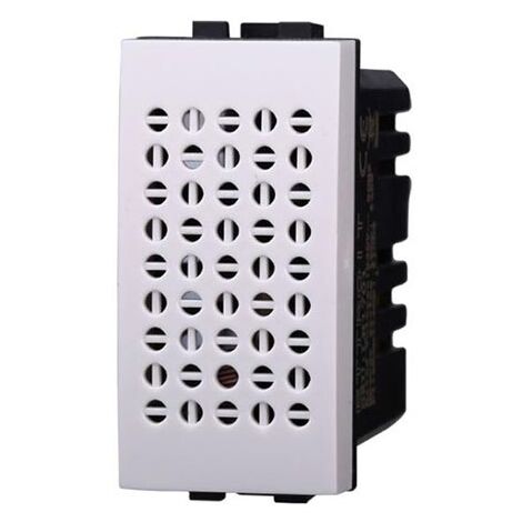 Ettroit Serie Space Suoneria 6a 220v Bianca Compatibile Bticino Living LB1601