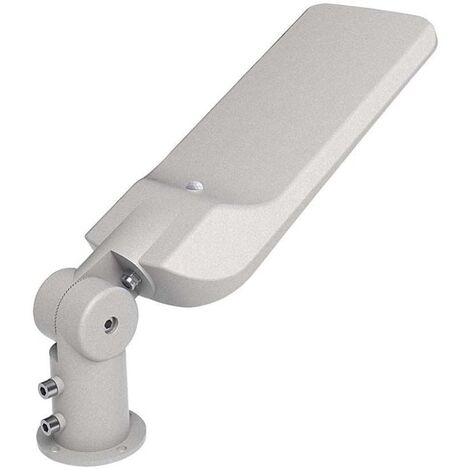 V-TAC PRO VT-169ST-S Armatura lampada stradale led 150W 110lm/w chip samsung con sensore crepuscolare luce 4000K corpo grigio slim IP65 - sku 20436