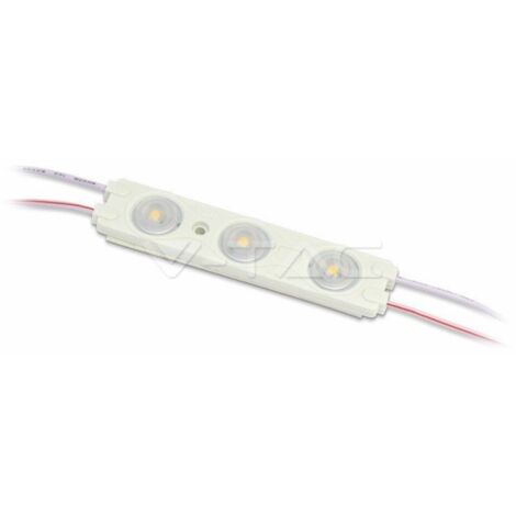 V-TAC VT-28356 MODULO 3 LED 1,5W 12V IMPERMEABILE IP67 - SKU 5124 / 5125 / 5126 / 5127 / 5128 rosso