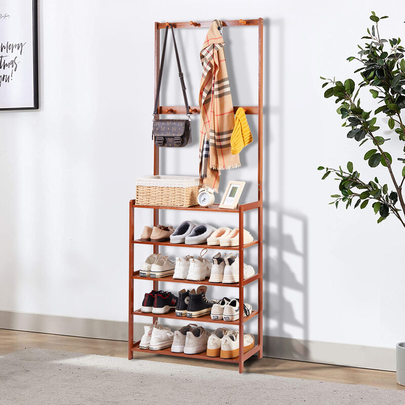  Zapatero de 8 niveles con cajón, armario moderno para zapatos, muebles  para el hogar, pasillo, vertical que ahorra espacio, organizador de  almacenamiento de zapatos, estante para zapatos : Todo lo demás