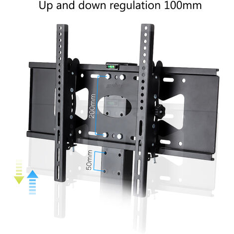 Yaheetech Soporte TV de Pie Soporte TV Suelo con Ruedas Muebles TV Universal  32 a 75 Pulgadas con Bandeja Altura Ajustable Carga de 50 kg Negro :  : Electrónica