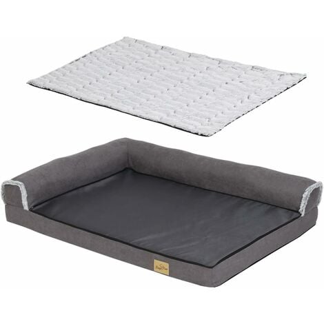 Cama para perros impermeable y desenfundable. Lavable a maquina.