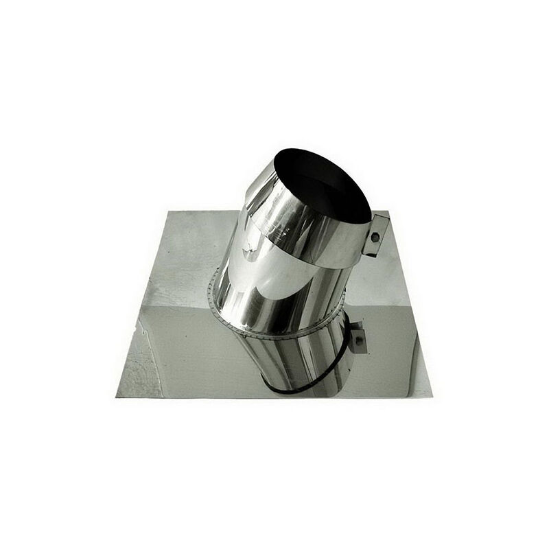 Tubo Coassiale Nero Per Canna Fumaria Stufa Pellet – Diametro 80/125, Lunghezza 0.5 Mt, Acciaio 316, Made In Italy, UNI 1856/2