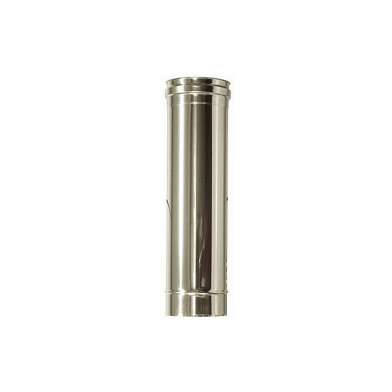 Canna fumaria DN 350 1 mt  L 1000mm tubo acciaio inox 316.