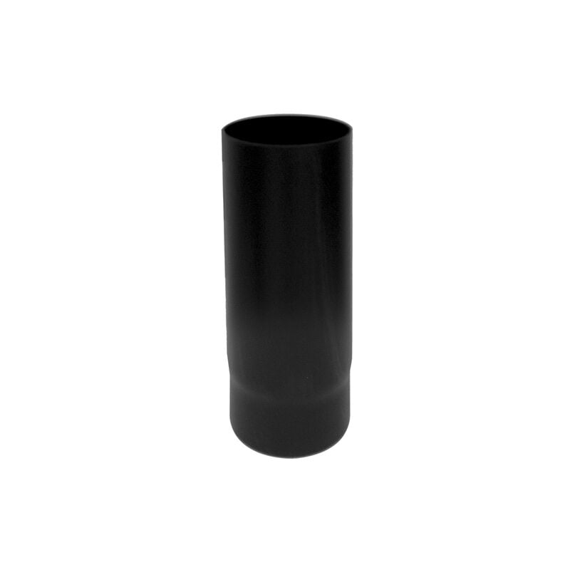 Canna fumaria Tubo 0,5 mt DN 120  smaltato nero 600 gradi stufa legna CE Made in Italy