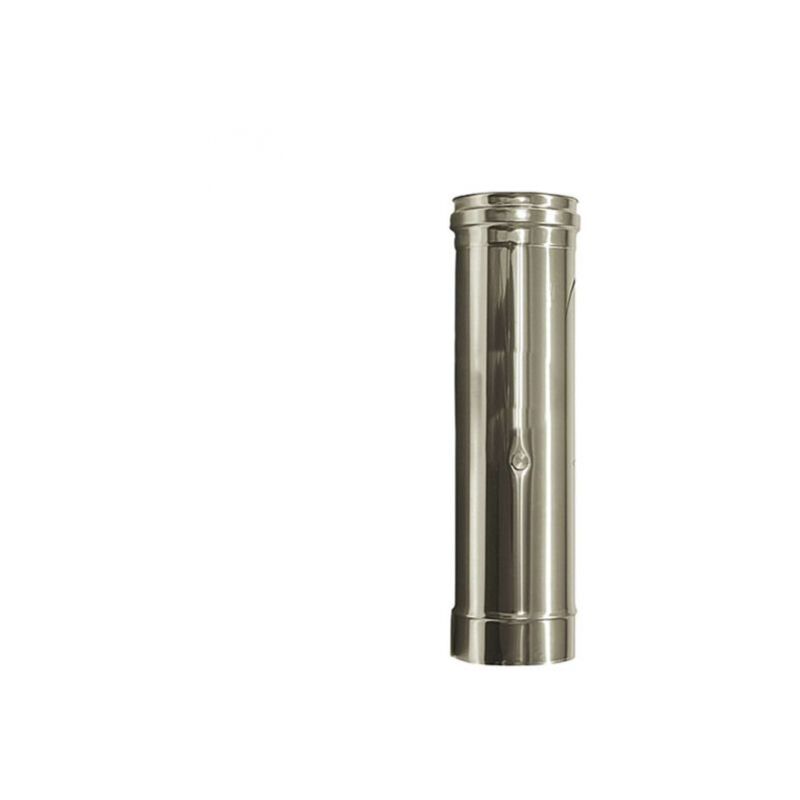 Elemento Ispezione Canna Fumaria DN 120 - Acciaio Inox 316, Per Pulizia E Manutenzione, Temperatura Fino A 600°C