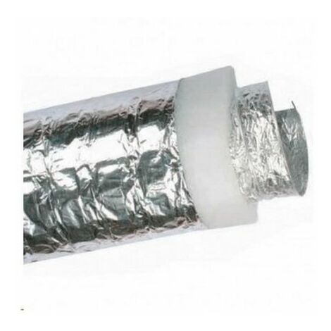 tubo flessibile termo ventilazione pellet 60 mm x 10 mt coibentato
