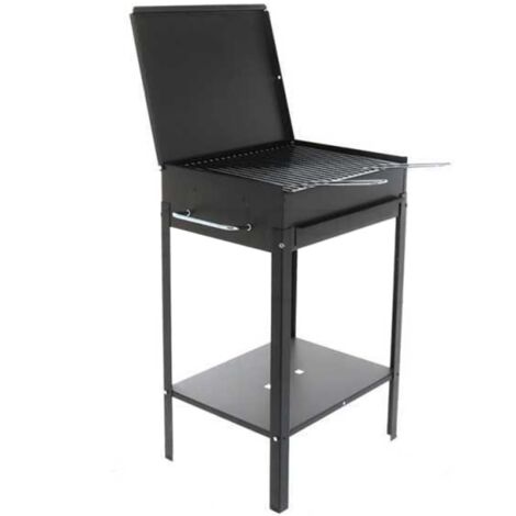 Barbecue a carbone in ferro Stromboli 60x40x78h - BBQ ARTIGIANALE