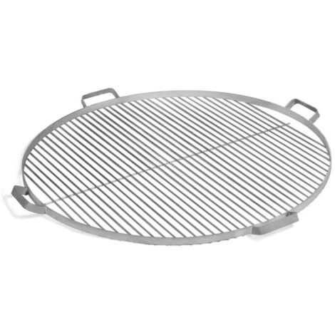 Barbecue Griglia in Acciaio Inox da 80 cm con 4 Maniglie