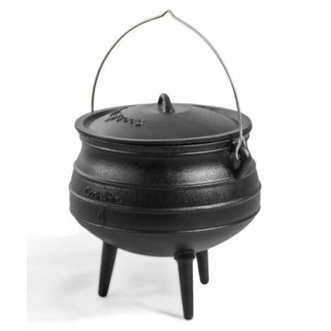 Barbecue Pentola africana in ghisa da 6 lt