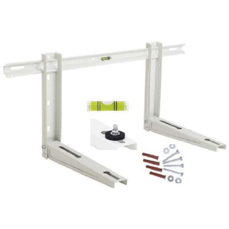 Staffe mensole supporti 42X35X80 cm. 100 KG climatizzatore MONO DUAL condizionatore