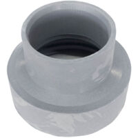 Riduzione D. 50 - D.40 in silicone per aspirazione stufe a pellet canna fumaria
