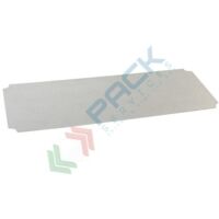 Archimede scaffale metallico copri piano in policarbonato cm 20 x 90cucina bagno garage cabina armadio