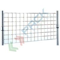Archimede scaffale metallico schienale orizzontale cm 60 x h. 35 cucina bagno garage cabina armadio