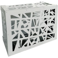Copertura unità esterna climatizzatore grigio 86x44x68 cm. condizionatore
