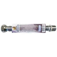 Tubo flessibile estensibile inox 1'' 1/4" 260 / 520 mm acqua inox DM 174