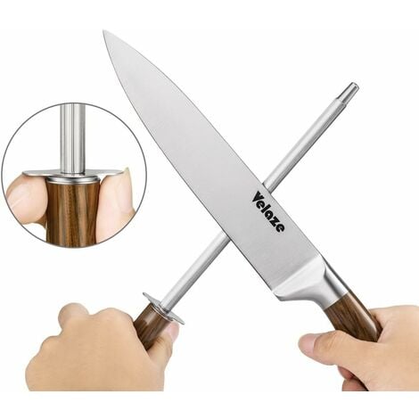 Royal Swiss - Couteaux de cuisine avec porte-couteau - Ensemble de couteaux  Bloc en
