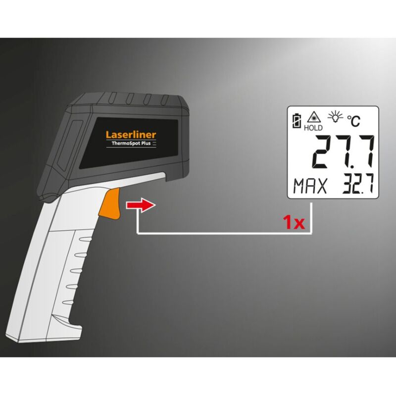 Termometro digitale laser ad infrarossi universaltemp 0603683100 bosch