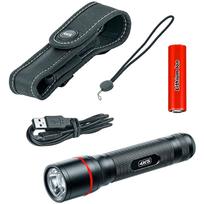 Torcia LED CREE 1600 lumen con funzione zoom tiger