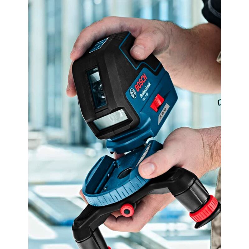 Bosch Professional Livella Laser GLL 3-80 C + Metro Laser GLM 20, 1  Batteria 12V, Laser Rosso, Funzione App, Raggio d'Azione: Fino a 30 m, in  L-BOXX) : : Fai da te