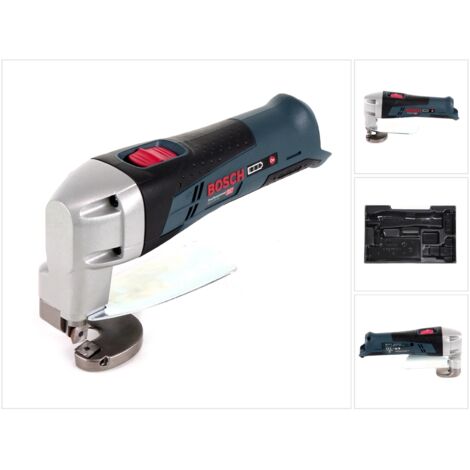 Bosch GSC 12 V-13 cesoie a batteria Solo L-Boxx ready ( 0601926105 ) - senza batteria, senza caricabatterie
