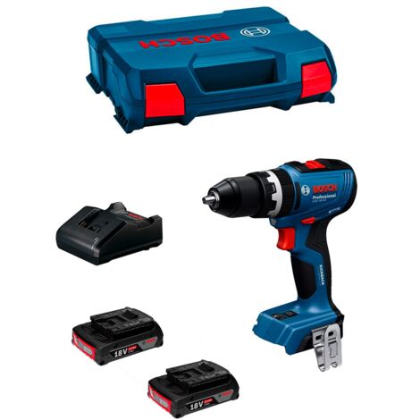 Bosch professional trapano a percussione bosch gsb 18v-65 (2 x 2,0 ah + gal 18v-20 + l-case) 4053423321043 (1/4)