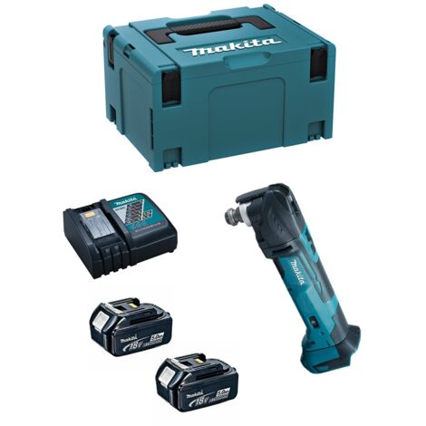 Utensile Multifunzione MAKITA DTM51RTJ (2 x 5,0Ah + DC18RC + MAKPAC 3) (1/5)