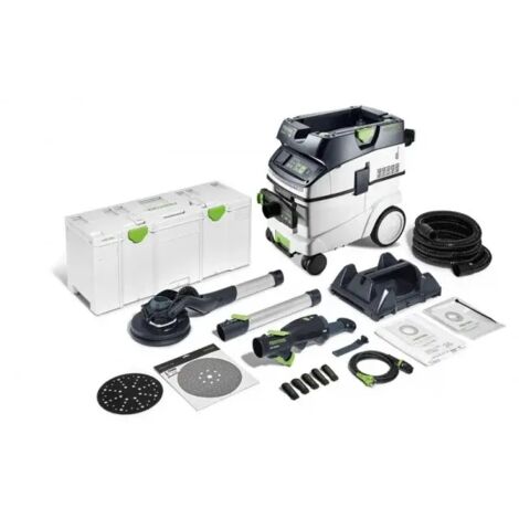 Festool LHS 2 225 EQI/CTM 36-Set Levigatrice a stelo LED con aspiratore Planex (1/5)