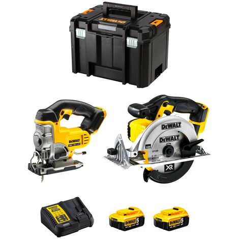 Trapano avvitatore a percussione a batteria, Akku-Winkelschleifer a 2  rapporti Dewalt DCK329P2T-QW incl. batteria