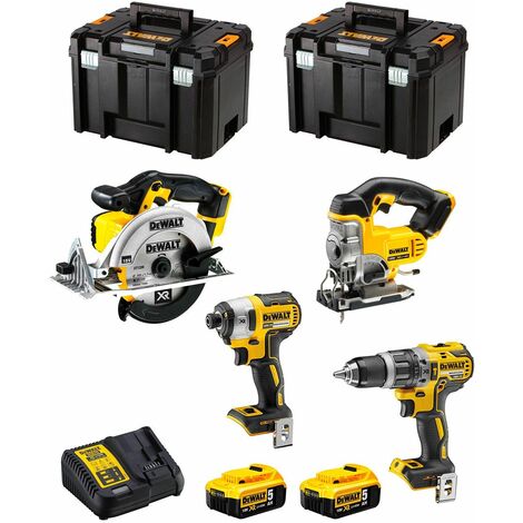 Kit trapano avvitatore + avvitatore impulsi 1/4 12V DEWALT DCK2110L2T