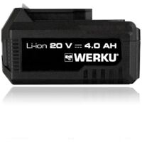 Batteria WERKU 20V 4,0 Ah