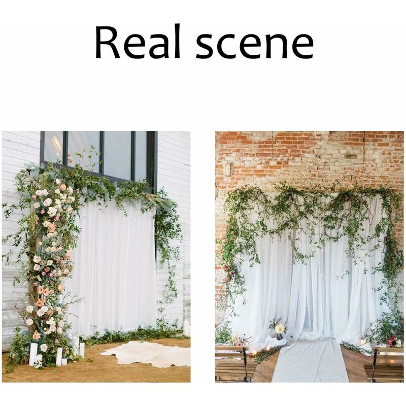 Tenda In Tulle Per Soffitto Matrimonio: Drappeggio 150x600 Cm, Colore Blu Reale, Per Arco, Sfondo E Decorazione Festa