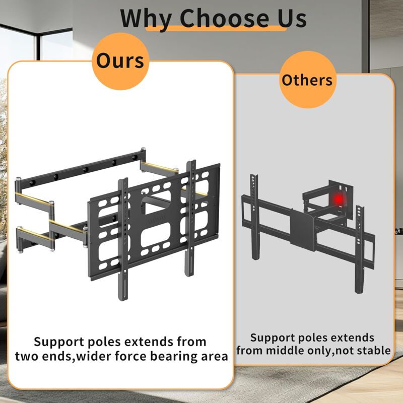 Supporto Gibertini Polar Per Specchi Da 85 E 100 Cm - Montaggio Stabile Per Antenne - Foto 5