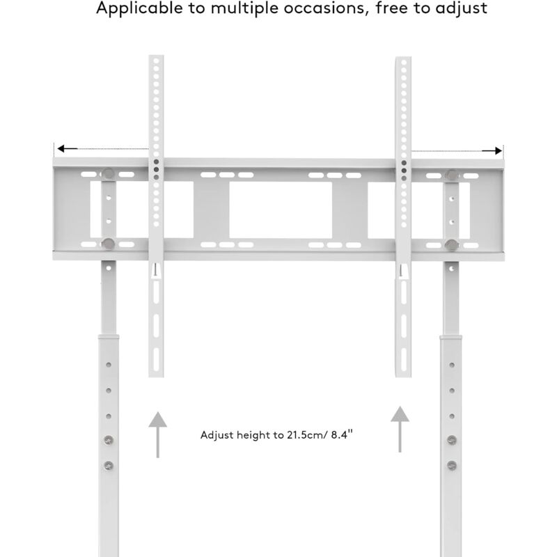 Supporto TV Da Pavimento Mobile - Regolabile In Altezza, Per Schermi 32-100", VESA Fino A 800x400, 40kg