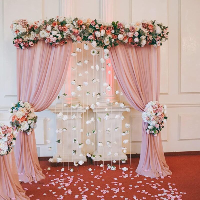 5 Pezzi Arco per Matrimonio in Metallo Geometrico Stile Arco di Nozze per  fiori Arco Palloncino