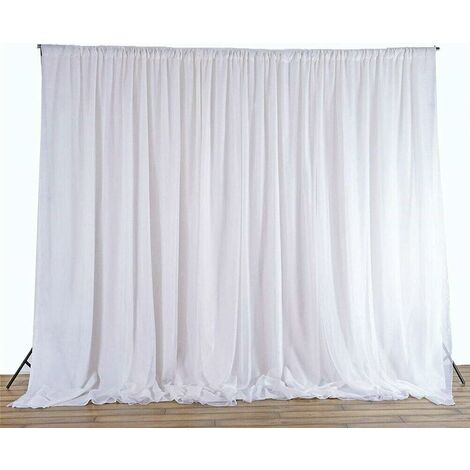 Pmnzdy Tende da soffitto per matrimoni, arco di nozze, in tulle, per